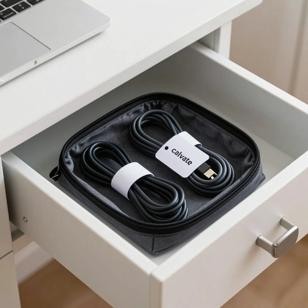 Cable and Charger Organizer Pouch
