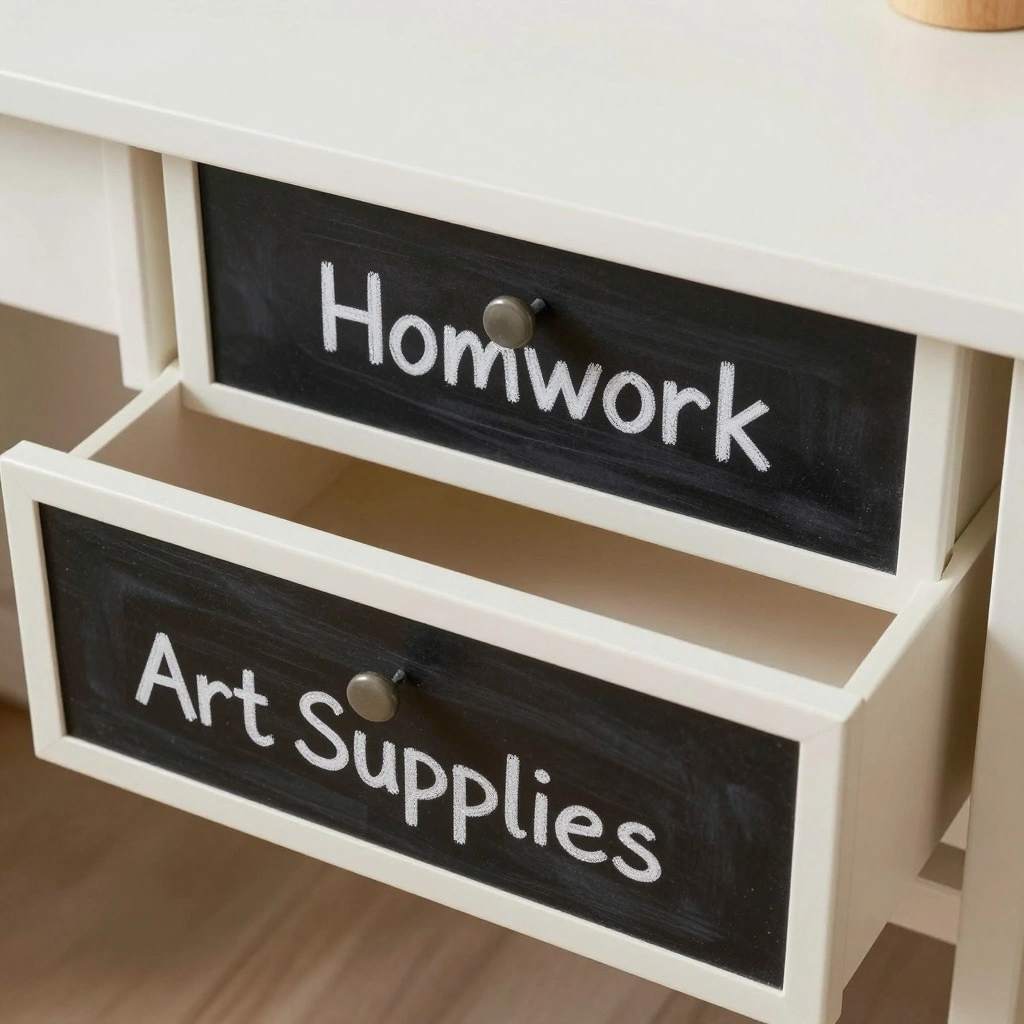 Chalkboard Label Drawer Dividers