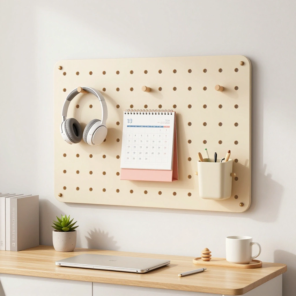 Pegboard Wall Organizer