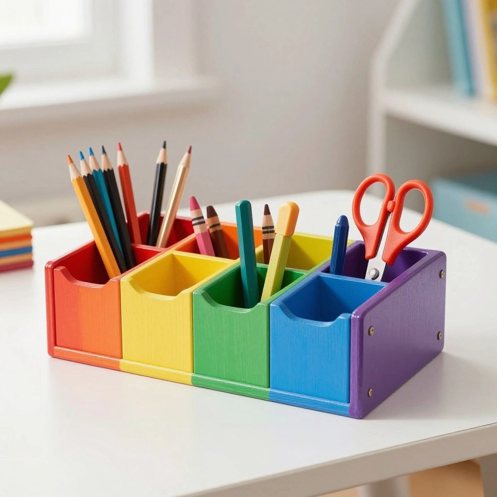 Rainbow Compartment Caddy