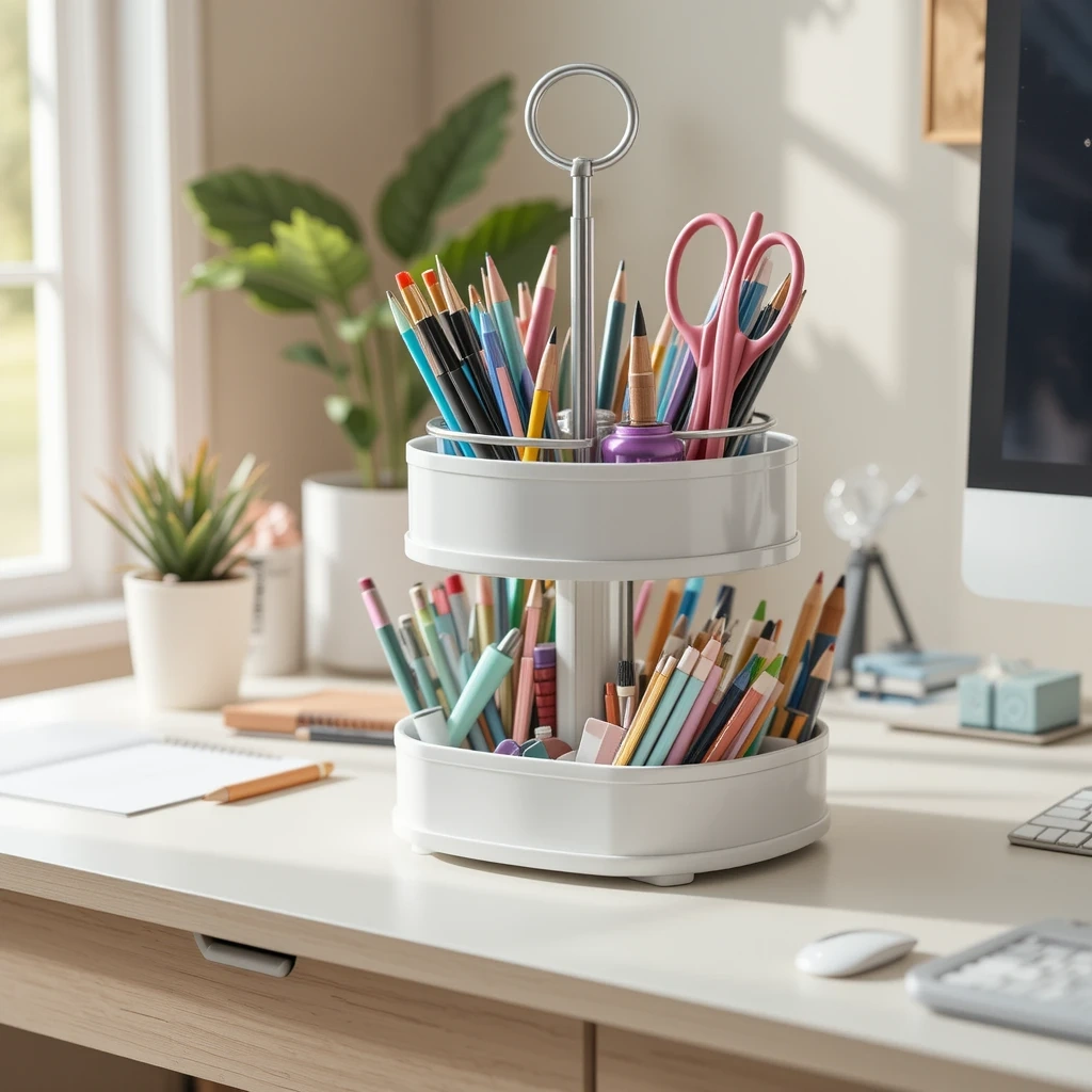 Rotating Desktop Caddy