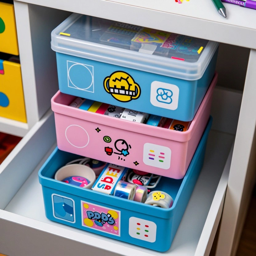 Stackable Mini Drawer Boxes