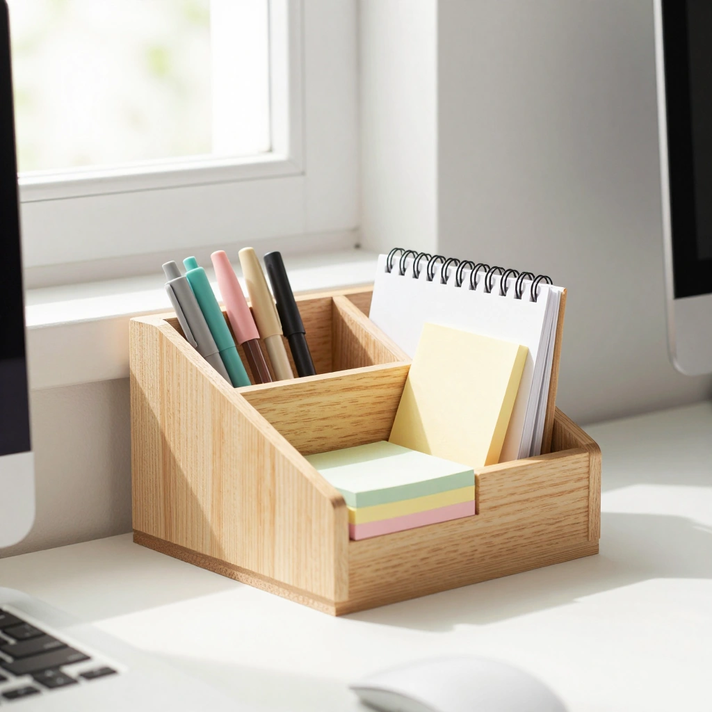 Tiered Corner Desk Caddy