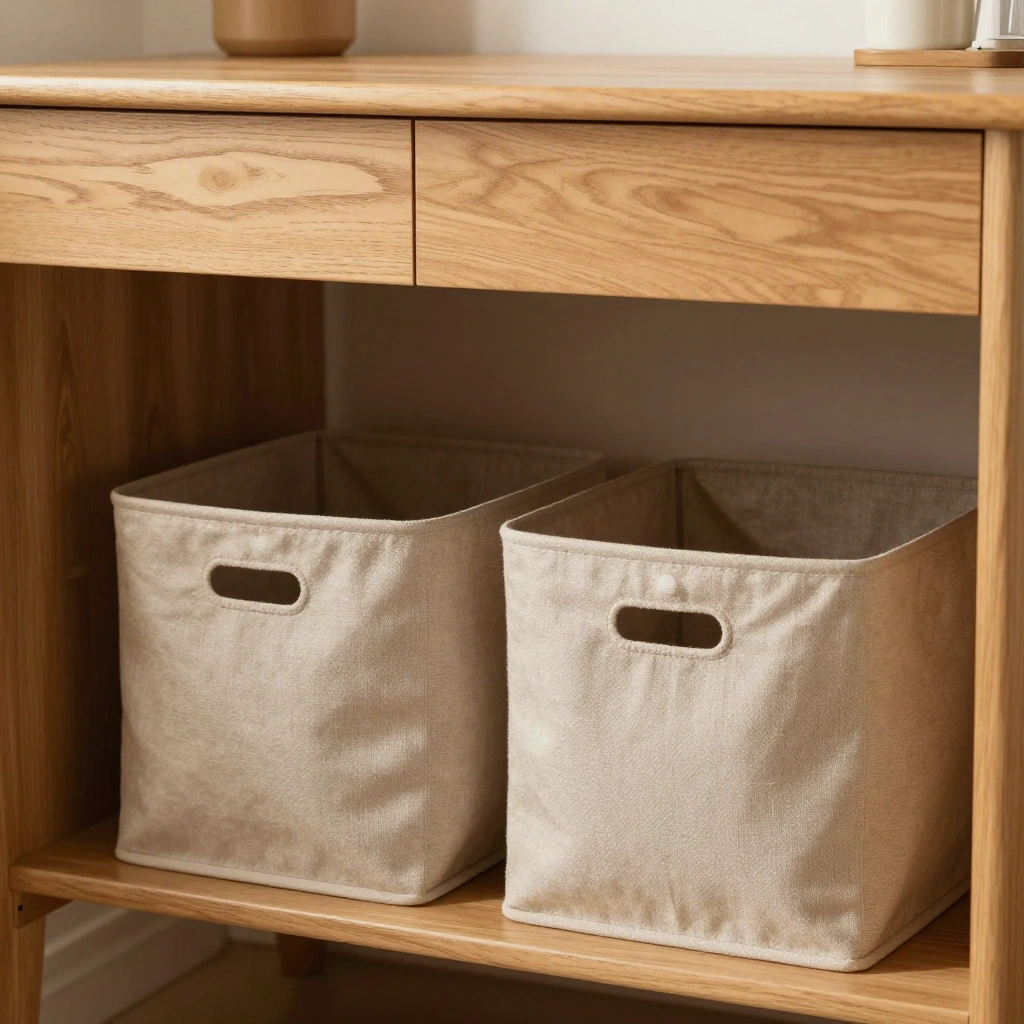 Under-Desk Storage Bins