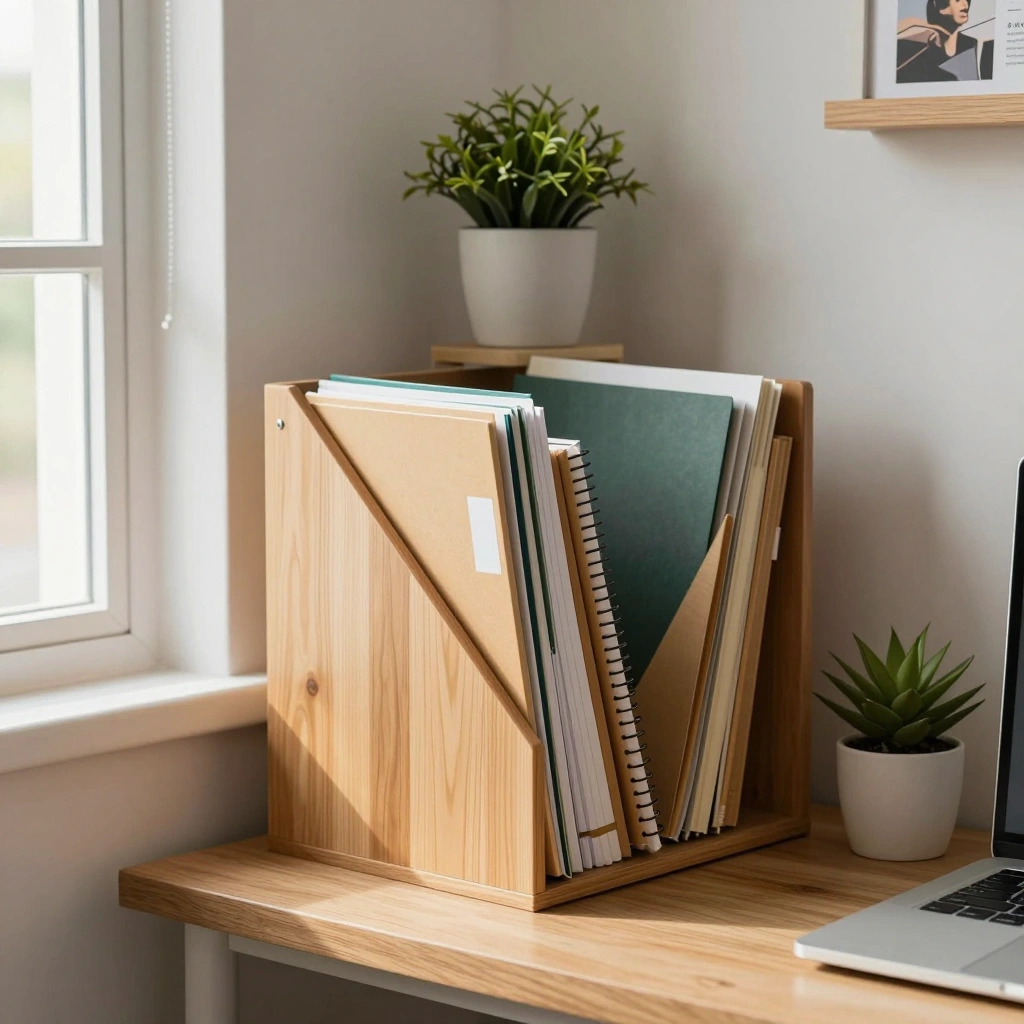 Vertical File and Paper Organizer