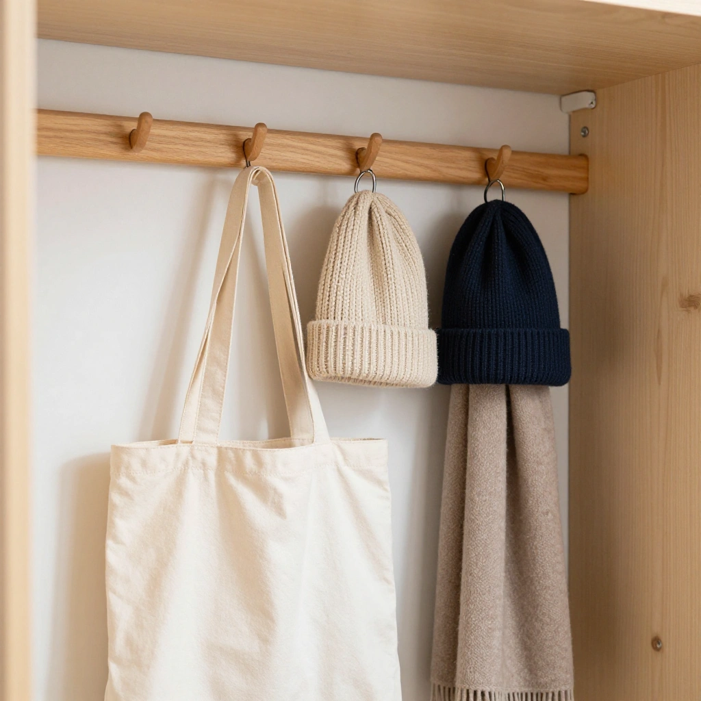 Adhesive Hook Rail for Accessories