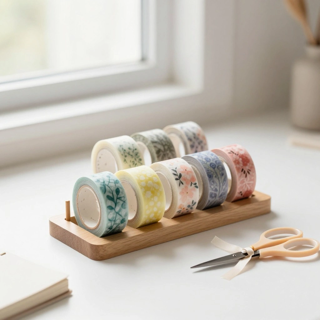 Anime-Inspired Washi Tape Storage Station