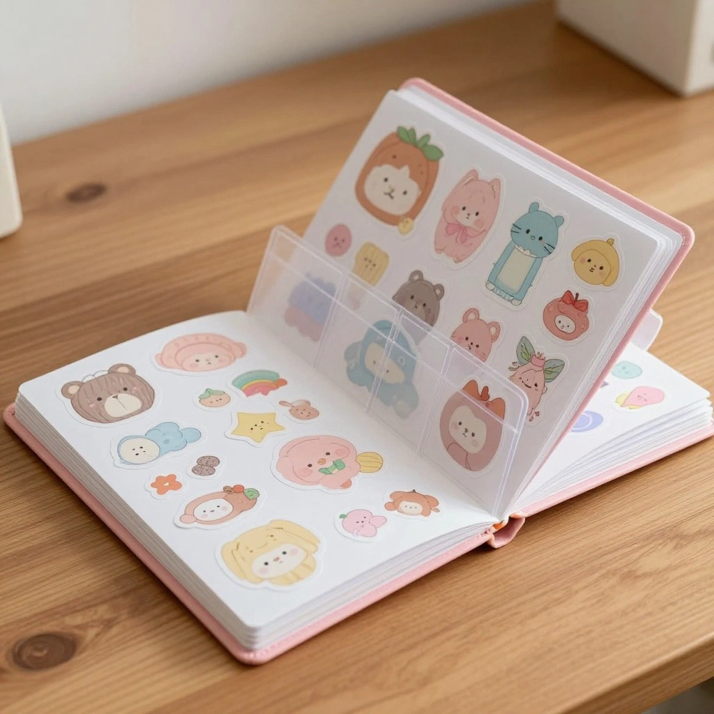 Anime Sticker Collection Organizer
