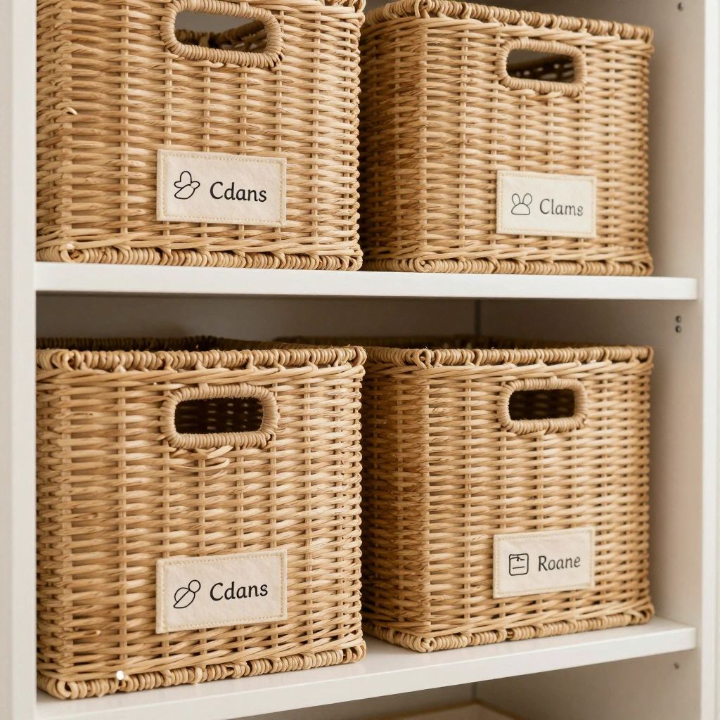 Bin and Basket Labeling Station