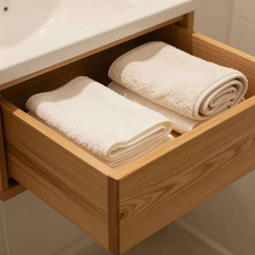 Cedar-Lined Drawer for Freshness