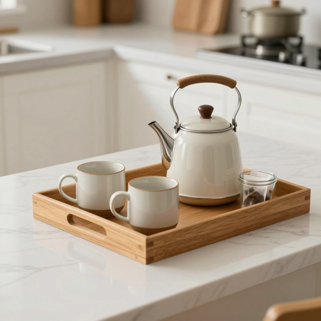Kitchen Countertop Organization