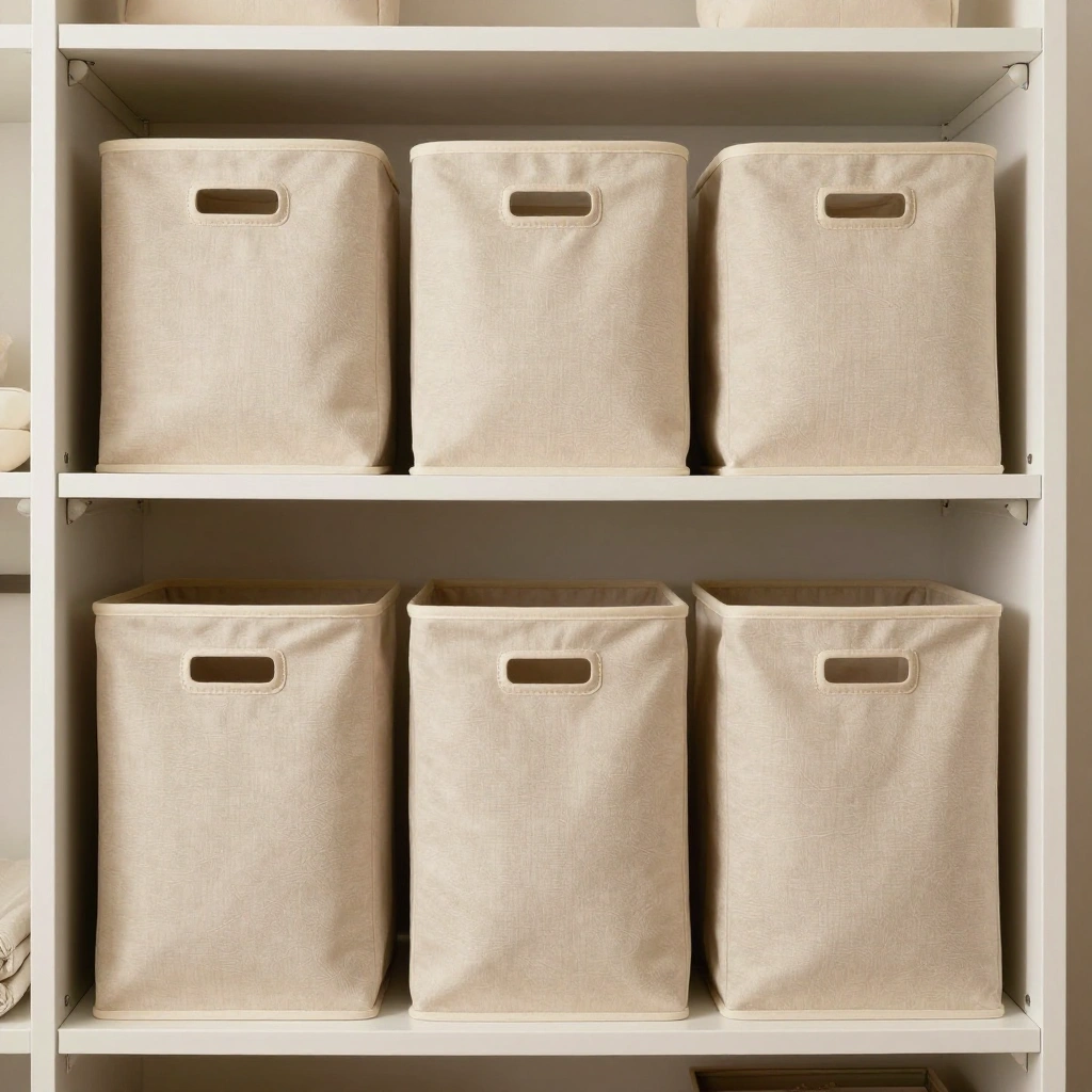 Fabric Drawer Organizer Bins