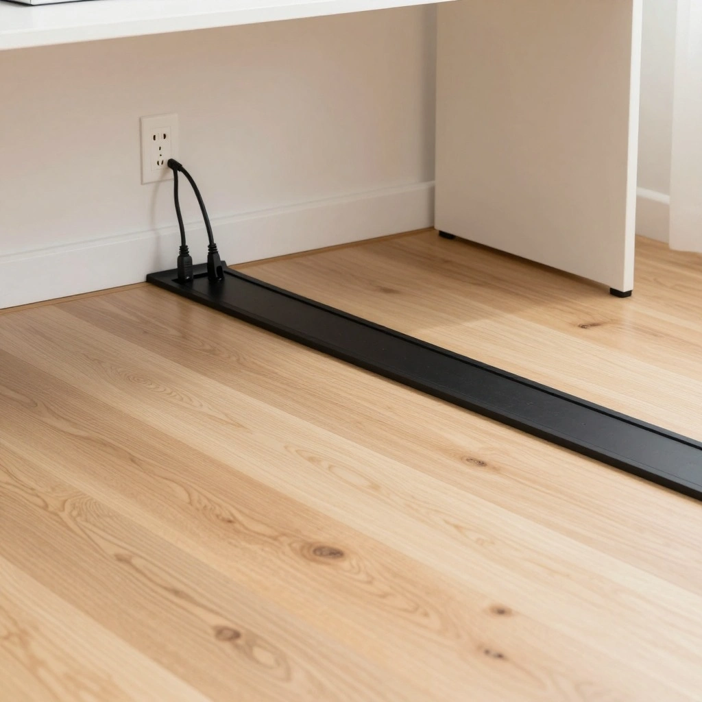 Floor Cable Cover Track