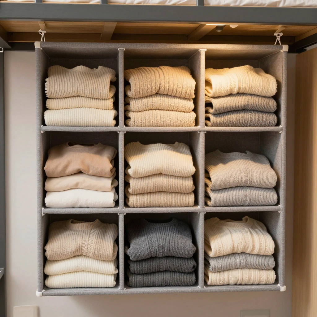 Hanging Fabric Shelf Organizer