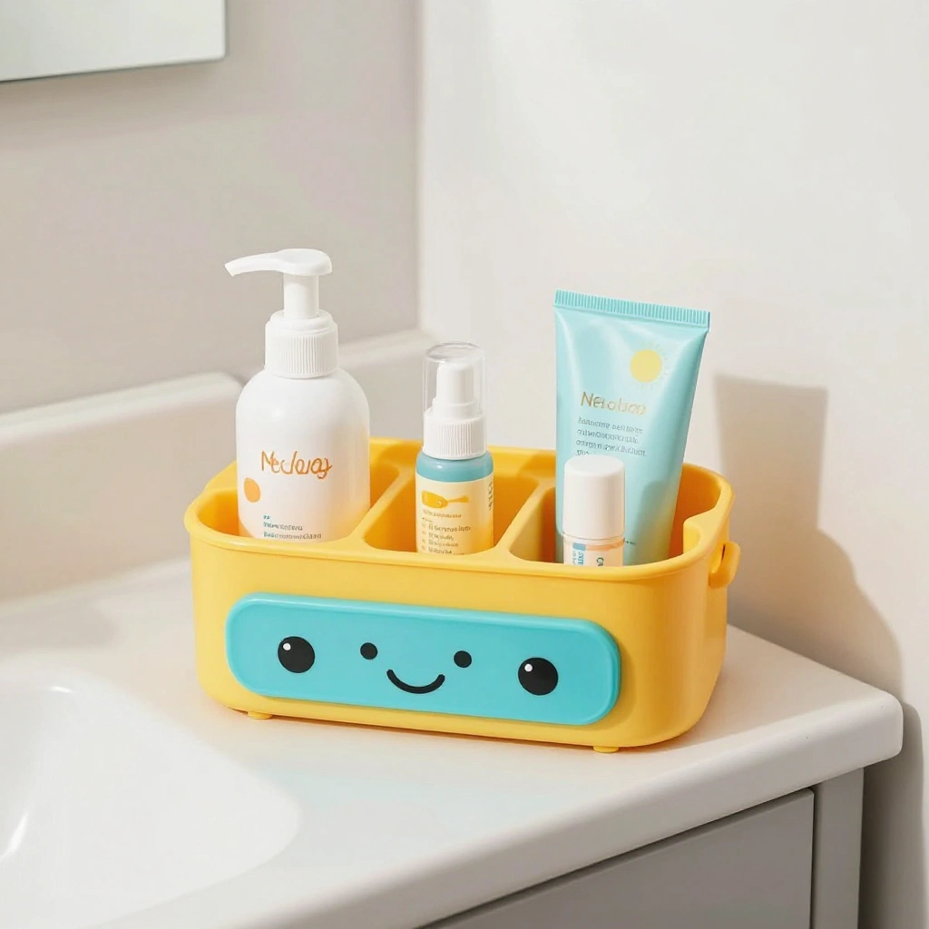 Kids' Reachable Low Makeup Station