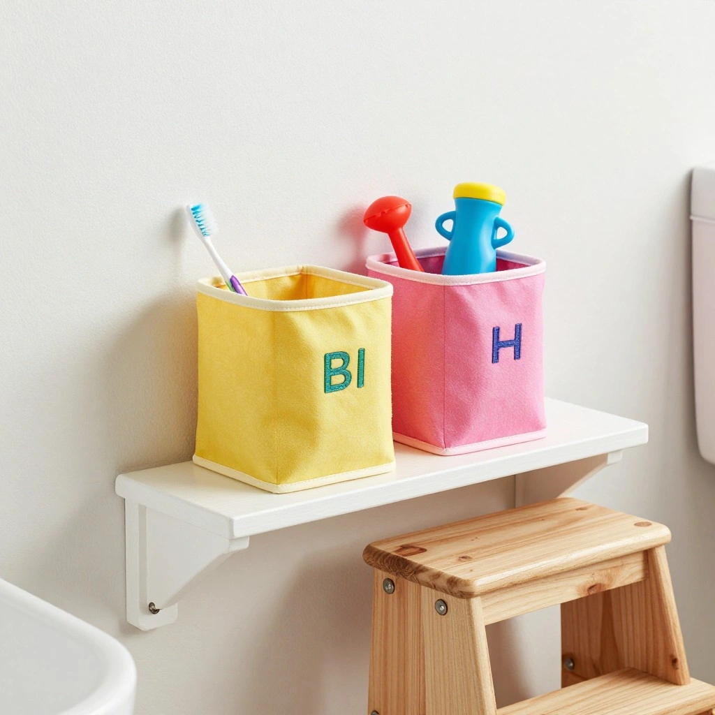 Kids' Reachable Low Shelf Station