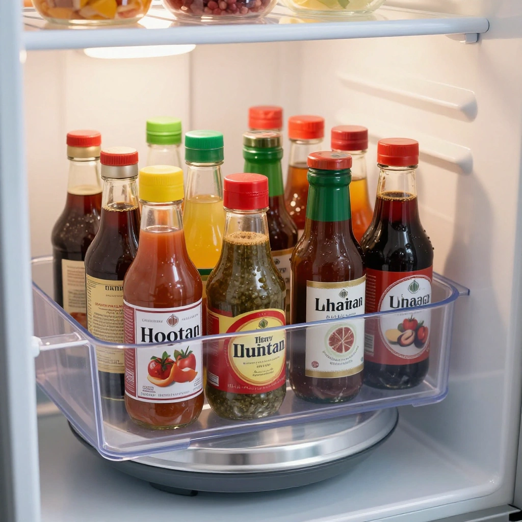 Lazy Susan Turntables for Condiments