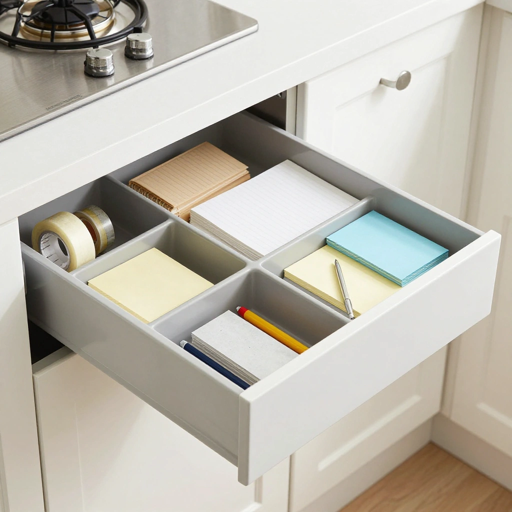 Multi-Compartment Junk Drawer Organizer