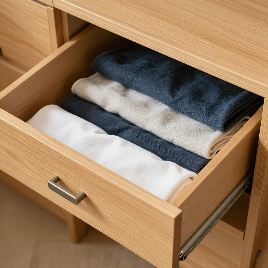Pull-Out Wooden Drawer Dividers