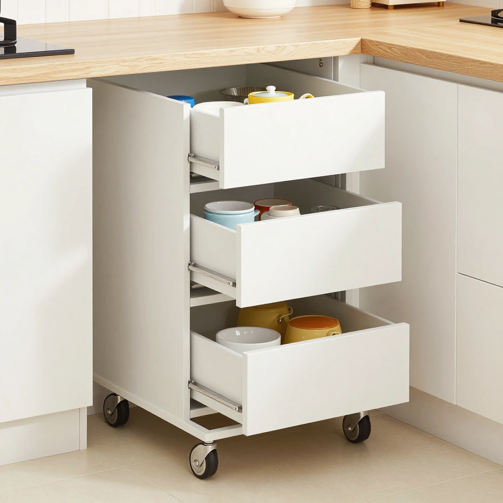 Rolling Cart Drawer System