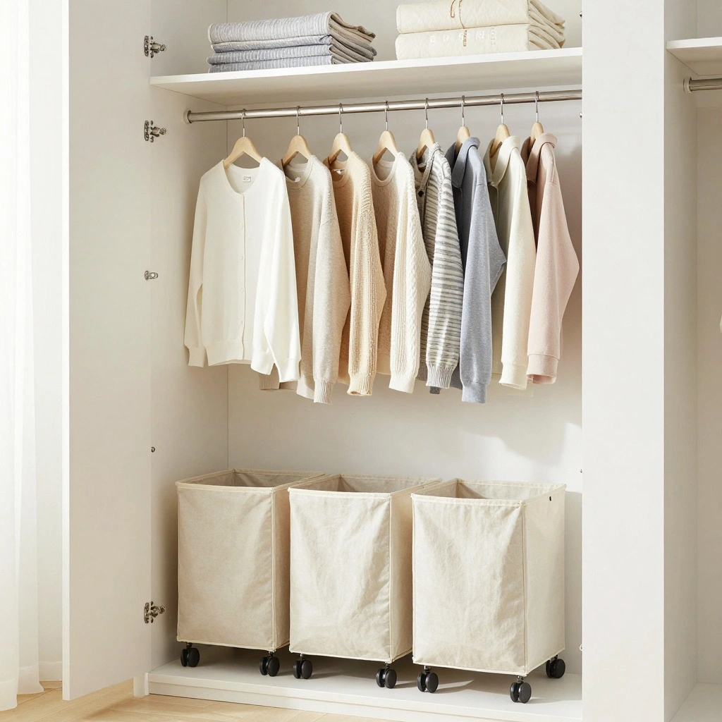 Rolling Storage Bins with Wheels