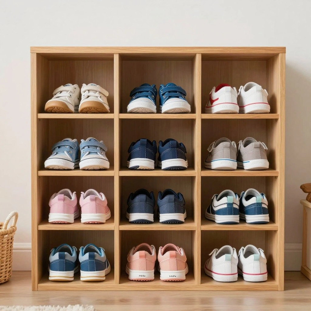 Shoe Cubby Wall