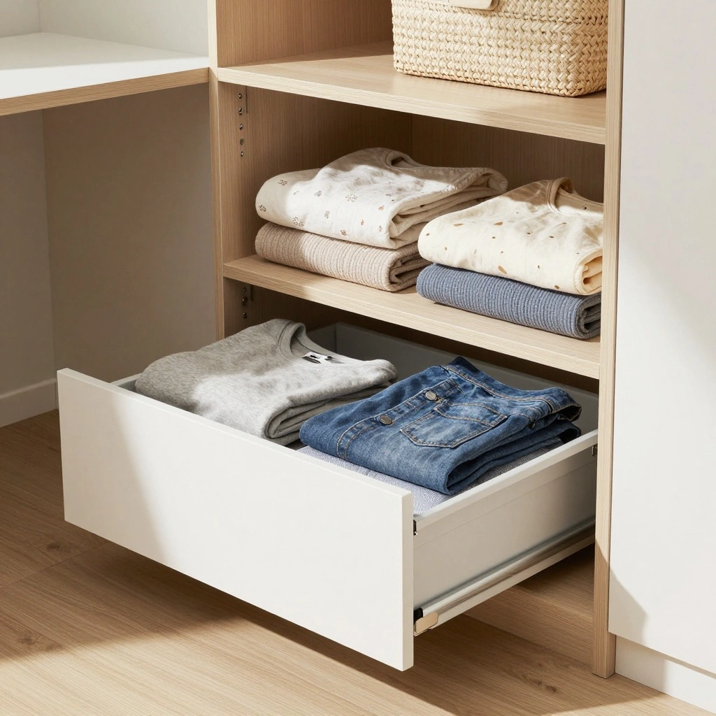 Slide-Out Drawer Bins
