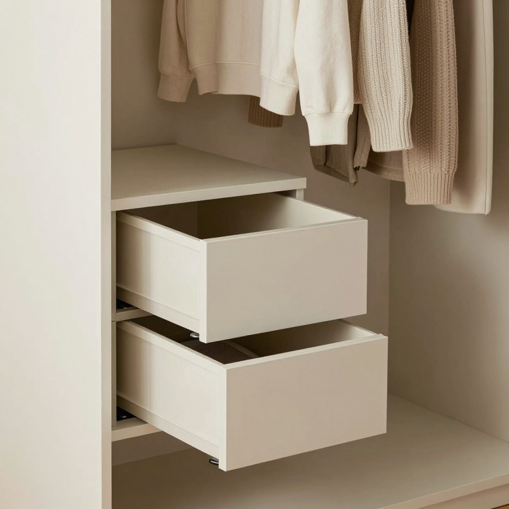 Slim Rolling Drawers for Tight Spaces