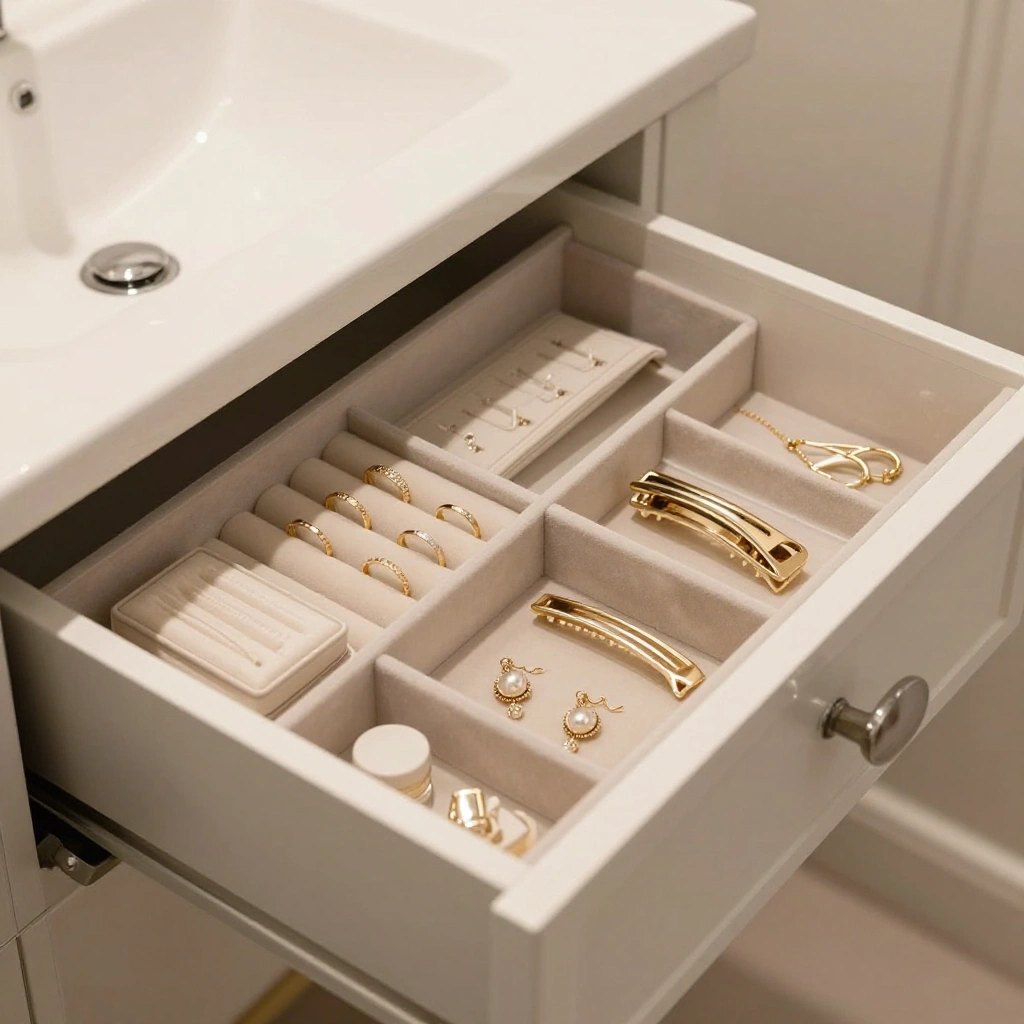 Velvet-Lined Jewelry and Accessory Insert