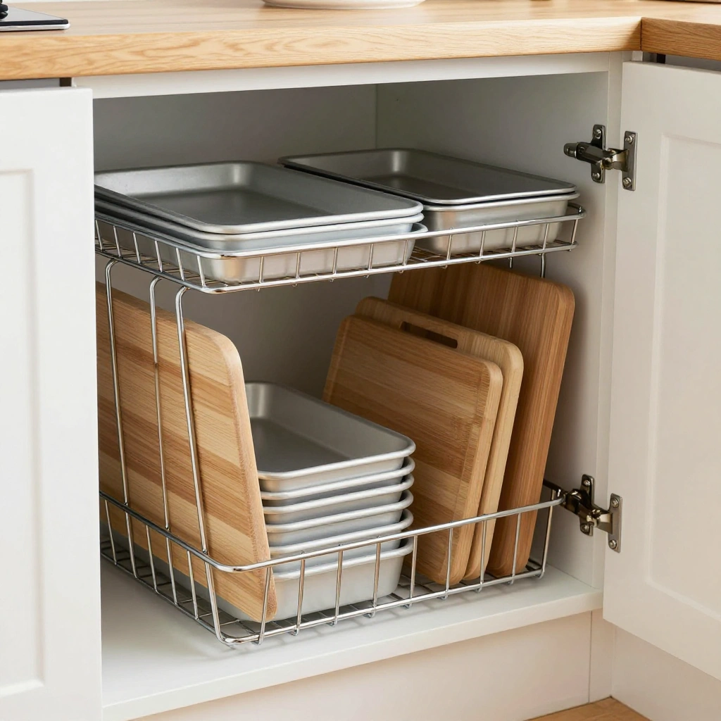  Vertical Cabinet Dividers for Trays and Boards
