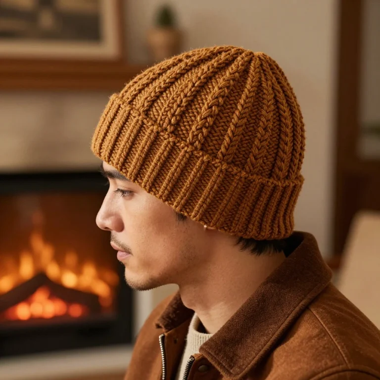 Crochet Beanie for Men
